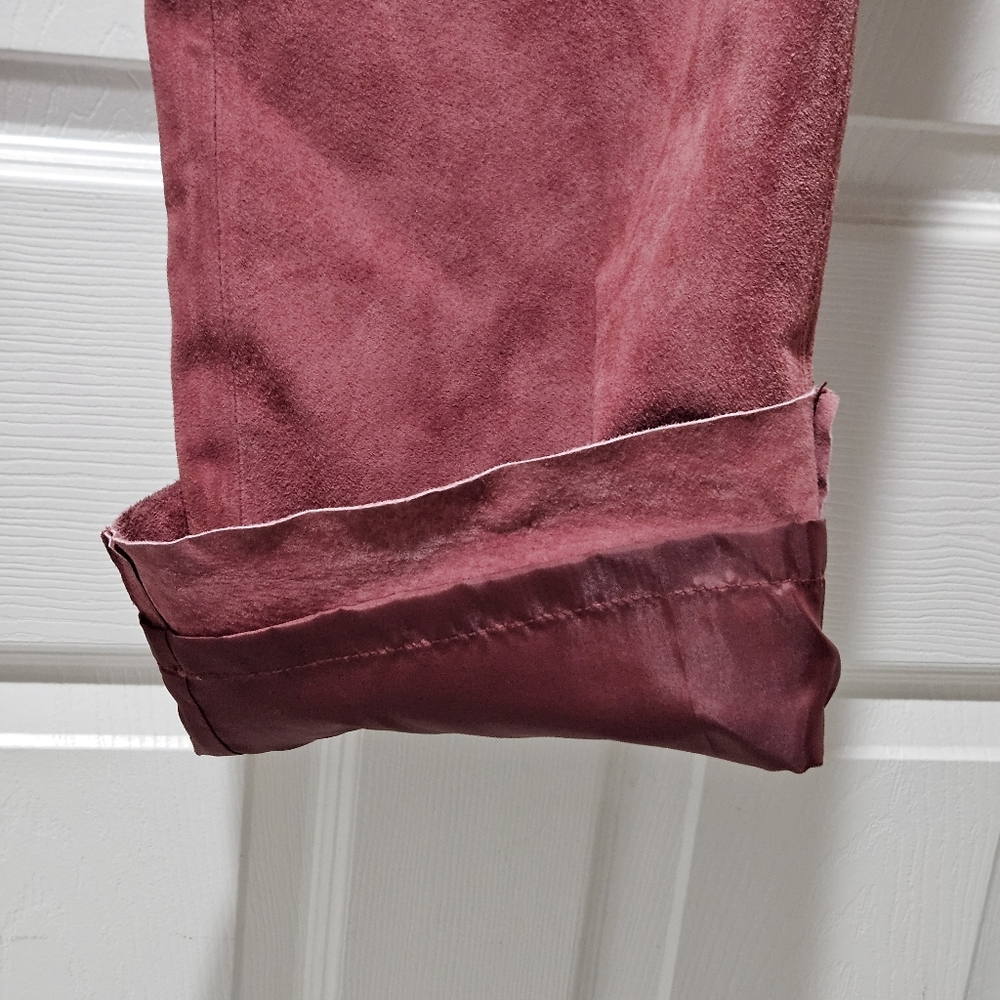 Newport News Suede Pants - Picture 3 of 10